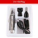 4 in 1 Rechargeable Men Electric Nose Ear Hair Trimmer Painless Women trimming sideburns eyebrows Beard hair clipper cut Shaver AExp