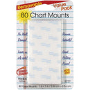 (4 Pk) Wall Mounting Tabs 1X1In-Supplies-JadeMoghul Inc.