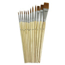 (4 ST) WATERCOLOR BRUSHES 12 PER PK-Arts & Crafts-JadeMoghul Inc.