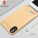 4000 mAh High Capacity Battery Charging Cover For Iphone X 10 External Battery Case Power Bank Portable Charger Slim Thin Light-GOLD-JadeMoghul Inc.