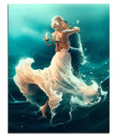 40x50cm diy frame fantasy cartoon oil painting by numbers kits Acrylic Paint By Numbers On Canvas Handpainted landscape Painting AExp