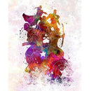40x50cm diy frame fantasy cartoon oil painting by numbers kits Acrylic Paint By Numbers On Canvas Handpainted landscape Painting AExp