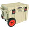 45-Quart Elite Cooler with Built-in Wheels (Tan)-Camping, Hunting & Accessories-JadeMoghul Inc.