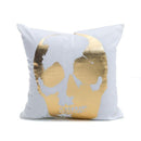 45*45cm Super Soft Pineapple Love Letters Bronzing Hot Silver Pillow Sets Of Cotton And Linen Car Sofa Cushions Pillow-1-45x45cm-China-JadeMoghul Inc.