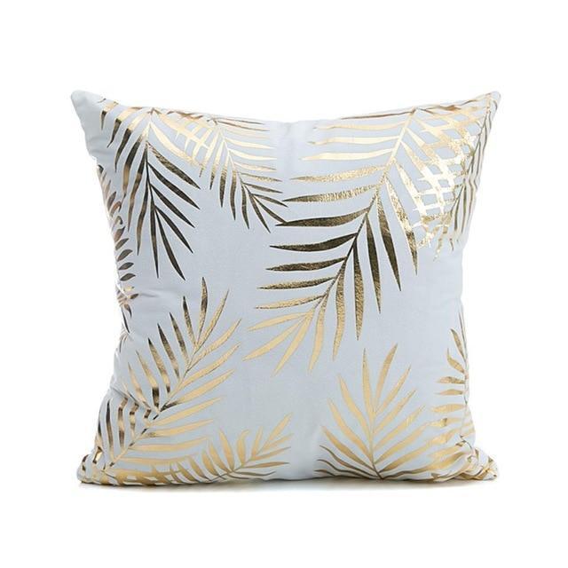 45*45cm Super Soft Pineapple Love Letters Bronzing Hot Silver Pillow Sets Of Cotton And Linen Car Sofa Cushions Pillow-6-45x45cm-China-JadeMoghul Inc.