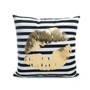 45*45cm Super Soft Pineapple Love Letters Bronzing Hot Silver Pillow Sets Of Cotton And Linen Car Sofa Cushions Pillow-9-45x45cm-China-JadeMoghul Inc.