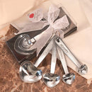 Heart Shaped Measuring Spoons - Silver Spoons - Little Spoon