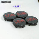 4PCS/lot 14 COLORS 60MM OZ Racing Car Wheel Center Hub Caps Car Emblem Badge Logo Wheel Center Cap label car styling accessories JadeMoghul Inc.