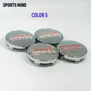 4PCS/lot 14 COLORS 60MM OZ Racing Car Wheel Center Hub Caps Car Emblem Badge Logo Wheel Center Cap label car styling accessories JadeMoghul Inc.