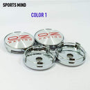 4PCS/lot 14 COLORS 60MM OZ Racing Car Wheel Center Hub Caps Car Emblem Badge Logo Wheel Center Cap label car styling accessories JadeMoghul Inc.