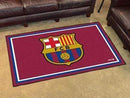 4x6 Rug 4x6 Rug Soccer FCBarcelona 4x6 Plush Rug 44"x71" FANMATS
