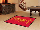 4x6 Rug U.S. Armed Forces Sports  Marines 4'x6' Plush Rug