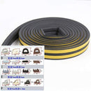 5 meters DIPE self-adhesive door and window sealing strip glass window anti-collision rubber strip foam sound insulation strip JadeMoghul Inc.