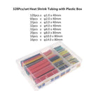 530/127Pcs Black Weatherproof Heat Shrink Sleeving Tubing Tube Assortment Kit Wrap Cable Electrical Connection Electrical Wire JadeMoghul Inc.