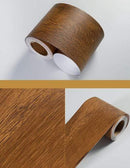 5M/10M PVC Waterproof Waist Line Wood Marble Self Adhesive Skirting Line Wallpaper Living Room Decor Vinyl Border Wall Stickers JadeMoghul Inc.