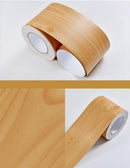 5M/10M PVC Waterproof Waist Line Wood Marble Self Adhesive Skirting Line Wallpaper Living Room Decor Vinyl Border Wall Stickers JadeMoghul Inc.