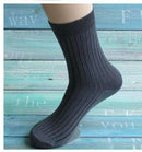 5pairs Men Dress Socks-iron gray-42 to 43 EU-JadeMoghul Inc.