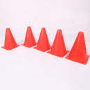 5pcs18CM Sign Bucket 6Inch Barrier Football Road Flat Training Cone Roller Pile Springback Marking Cup Symbol Sports Accessories