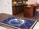 5x8 Rug 5x8 Rug NHL Edmonton Oilers 5'x8' Plush Rug FANMATS