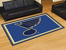 5x8 Rug 5x8 Rug NHL St. Louis Blues 5'x8' Plush Rug FANMATS