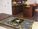 5x8 Rug U.S. Armed Forces Sports  Army 5'x8' Plush Rug