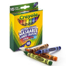 (6 BX) CRAYOLA WASHABLE CRAYONS-Arts & Crafts-JadeMoghul Inc.