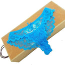 6 colors LACE Cotton Women's Sexy Thongs G-string Underwear Panties Briefs For Ladies T-back,1pcs/Lot 169-light blue-M-JadeMoghul Inc.