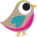 (6 Ea) Burlap Scribble Tweet-Supplies-JadeMoghul Inc.