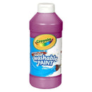 (6 EA) CRAYOLA WASHABLE PAINT 16OZ-Arts & Crafts-JadeMoghul Inc.