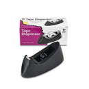(6 EA) DESK TAPE DISPENSER BLACK-Supplies-JadeMoghul Inc.