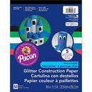 (6 EA) GLITTER CONSTRUCTION PAPER-Arts & Crafts-JadeMoghul Inc.