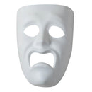 (6 EA) PLASTIC MASK SAD FACE-Arts & Crafts-JadeMoghul Inc.