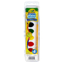 (6 EA) WASHABLE WATERCOLORS 8CT W/B-Arts & Crafts-JadeMoghul Inc.
