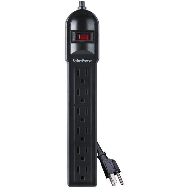 6-Outlet Essential Surge Protector (12ft)-Surge Protectors-JadeMoghul Inc.