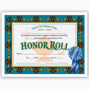 (6 PK) CERTIFICATES HONOR ROLL BLUE-Supplies-JadeMoghul Inc.