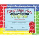 (6 PK) CERTIFICATES LANGUAGE ARTS-Supplies-JadeMoghul Inc.