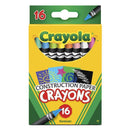 (6 PK) CRAYOLA 16CT PER BX CRAYONS-Arts & Crafts-JadeMoghul Inc.