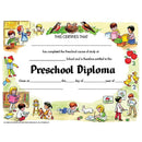 (6 PK) DIPLOMAS PRESCHOOL 30 PER PK-Supplies-JadeMoghul Inc.