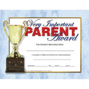 (6 PK) VERY IMPORTANT PARENT AWARD-Supplies-JadeMoghul Inc.