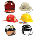 6 PC HELMET ASTRONAUT FIREFIGHTER-Toys & Games-JadeMoghul Inc.