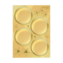 (6 PK) AWARD SEAL GOLD BURST-Learning Materials-JadeMoghul Inc.