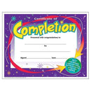 (6 PK) CERTIFICATE OF COMPLETION-Learning Materials-JadeMoghul Inc.