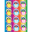 (6 Pk) Die Cut Magnets Color Owls-Supplies-JadeMoghul Inc.