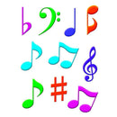 (6 Pk) Musical Notes Accents-Learning Materials-JadeMoghul Inc.