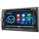 6.2" Incite Double-DIN In-Dash Detachable LCD Touchscreen DVD Receiver with Bluetooth(R)-Receivers & Accessories-JadeMoghul Inc.