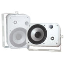 6.5" Indoor/Outdoor Waterproof Speakers (White)-Speakers, Subwoofers & Accessories-JadeMoghul Inc.