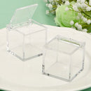 Gift Box - Acrylic Transparent Favor Gift Boxes for Parties & Weddings
