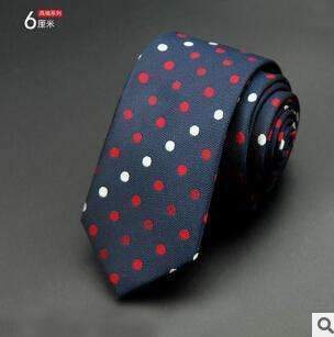 6cm Men Tie / New Fashion Dot Necktie-18-JadeMoghul Inc.