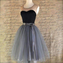 6Layers 65cm Summer Fashion Women Tutu Tulle Skirt Wedding Bridesmaid Skirts Knee Length Lolita Mesh Petticoat Saia Faldas 2017-gray-One Size-JadeMoghul Inc.