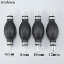 6mm/8mm/10mm/12mm Hand Fuel Pump Line Rubber Aluminum Hand Primer Bulb diesel oil transfer petrol for Car Boat Marine Outboard JadeMoghul Inc.